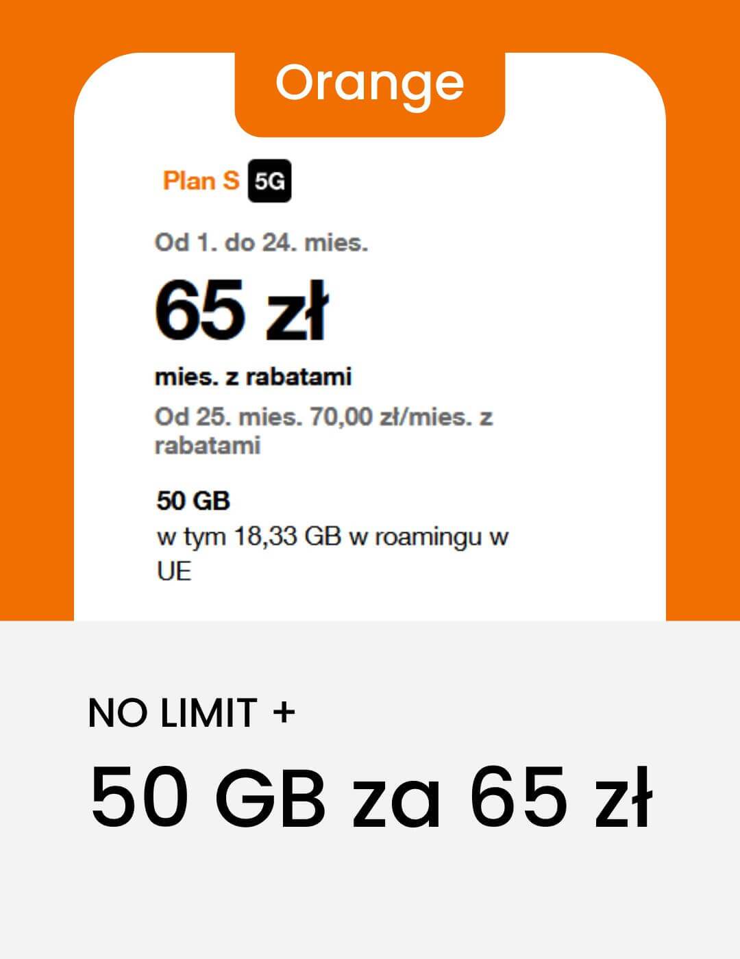 porownanie abonamentow komorkowych - orange